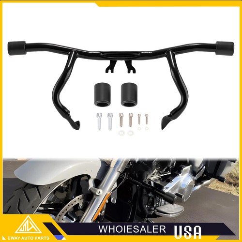 Motorcycle Engine Guard Crash Bar For Harley Road King Electra Glide Special 14+ - Picture 2 of 17