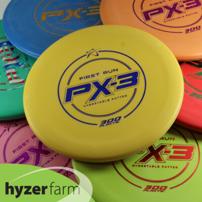 Prodigy FIRST RUN PX-3 300 *pick weight and color* Hyzer Farm disc golf putter