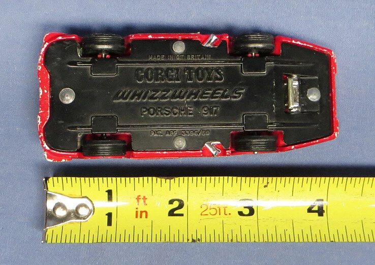 Vintage Corgi Whizzwheels Porsche 917 Good Played with Condition in Original Box - Image 2 of 4
