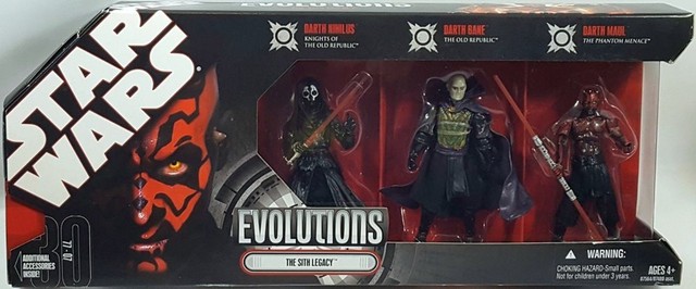 star wars evolution figures