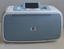 HP Photosmart A526 Photo Inkjet Printer Includes 40 Sheets Glossy 4x7 Paper