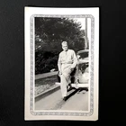 US SOLDIER WW2 Photo 1943 Classic Car