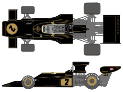 1/20 EBBRO LOTUS TYPE 72E 1973 エブロ ロータス 72E 1973 Team Lotus