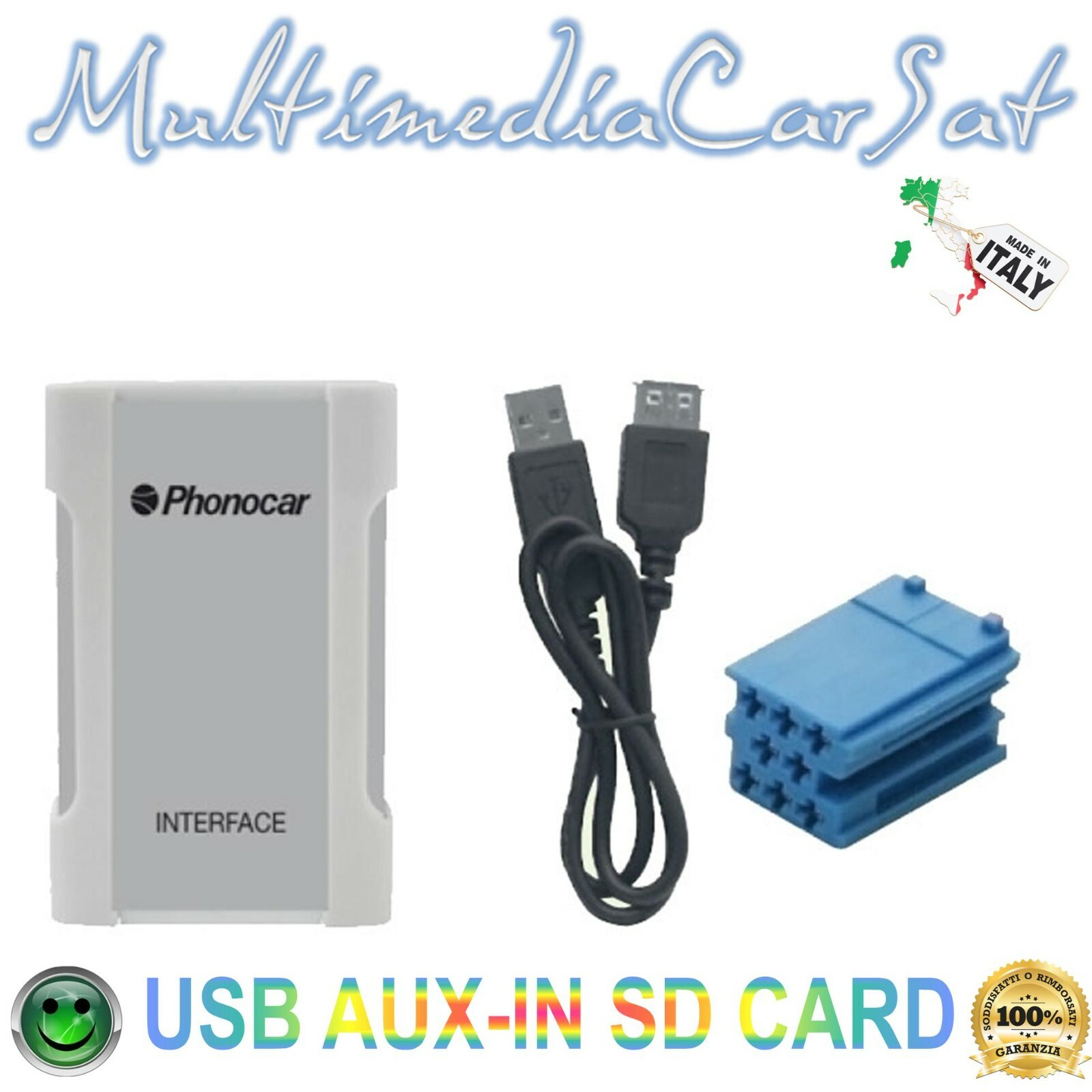 Phonocar 5887 Interfaccia USB AUX SD MP3 per Alfa Giulietta | Negozio HI-FI