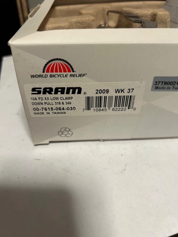 Nuevo desviador delantero Sram XX 2x10s 45T abrazadera baja 31,8/34,9 tracción inferior NUEVO Foto 3 de 3