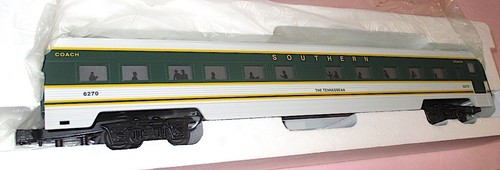 Williams 43111 SOUTHERN 72' Tennessean Juego de 2 vagones "O" adicional de autobús de pasajeros NUEVO - Imagen 6 de 6
