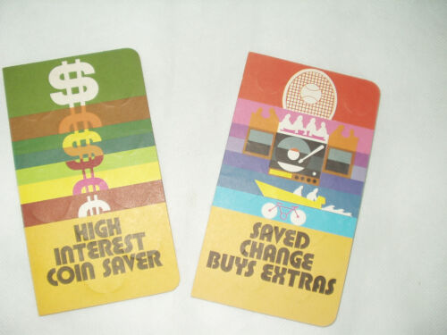 2 Coin Savers Booklets HOME FEDERAL SAVINGS St Louis Mo.