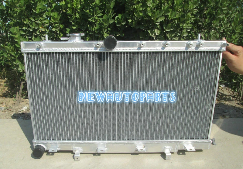 Radiador de alumínio 3 fileiras para 02-07 06 Subaru Impreza WRX STI GG GD 1.6L/2.0L/2.5L - Imagem 2 de 4