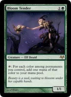 1x Bloom Tender Moderate Play MTG Magic - Kid Icarus -