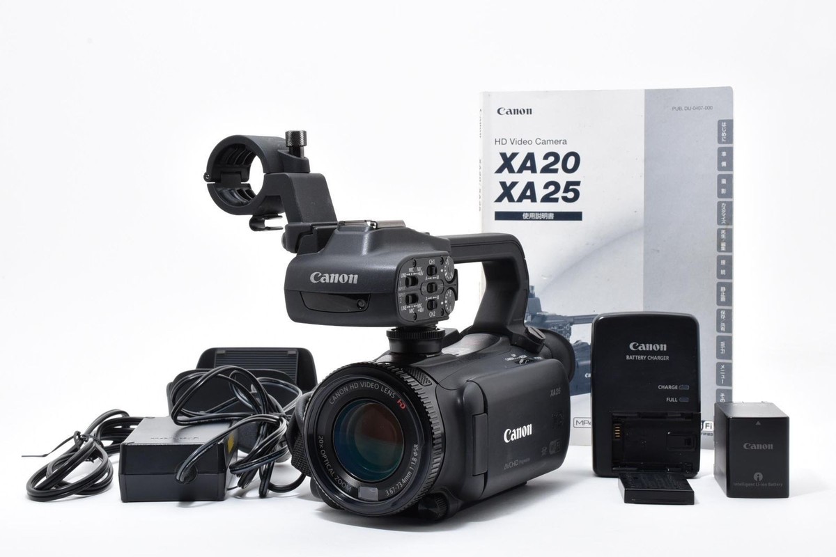 Canon XA25 Camcorder - Black for sale online | eBay