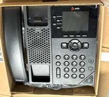 Poly VVX 250 IP Phone Corded Corded Desktop Wall Mountable Black 89B58AA thumbnail 1