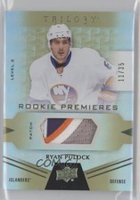 2016-17 Trilogy Rookie Premieres Level 1 Green Relics 11/35 Ryan Pulock #110 xp6