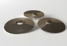 Donner 9.5in Electric Cymbal Replacements Hi-Hat /Crash/Ride