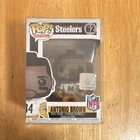 Funko Pop! Vinyl Antonio Brown Steelers NFL #62 Football Figure 2017