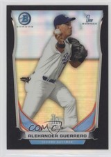 2014 Bowman Prospects Chrome Black Refractor 57/99 Alex Guerrero Alexander 0u7