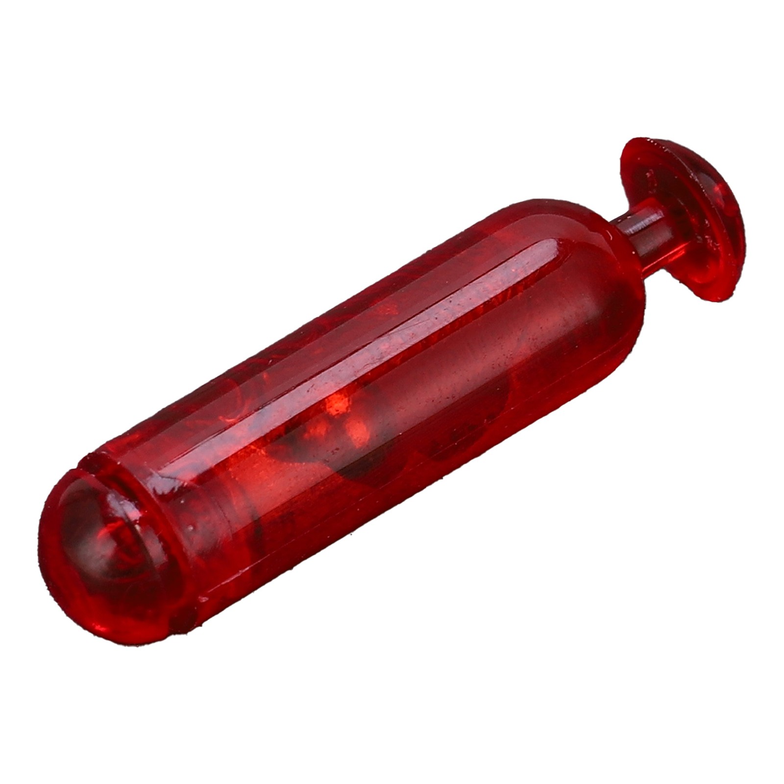 50PCS 21mm Plastic Rattles Shake Fishing Lure Bait Insert Tube Rattles For Soft