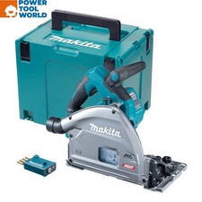 Makita SP001GZ03 40v Max XGT AWS Cordless Brushless Plunge Saw 165mm Body Onl...