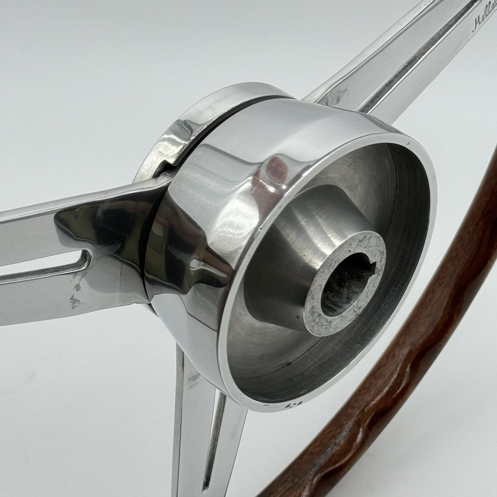 Lamborghini 350GT 400GT Hellebore Steering Wheel + Horn Button 40cm ORIGINAL