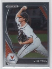 #PDP199 2021 Prizm Draft Picks BASE Mike Vasil Virginia Cavaliers