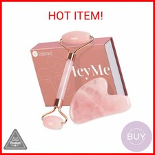 BAIMEI IcyMe Jade Roller  Gua Sha, Face Roller Redness Reducing Skin Care Tools