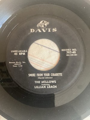 DOOWOP MELLOWS DAVIS 797 SMOKE FROM YOUR CIGARETTE/PRETTY BABY,WHAT s YOUR NAME?