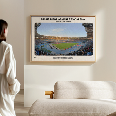 Décor Muriel Sport Vintage Affiche Maradona Greatest Goal