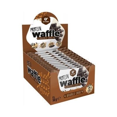 Go Fitness Protein Waffle (12x50g) Double Choc (39,98 EUR/kg)