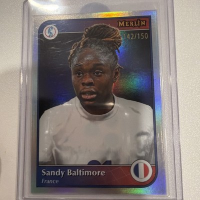 2025 Topps Merlin UEFA Women's Euro Sandy Baltimore /150 Image Variation