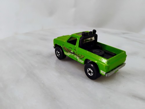 Vintage 1977 Hot Wheels Green Eagle Chevy Square Body Pickup Truck - Picture 5 of 8