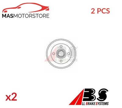 BREMSTROMMEL HINTEN ABS 2325-S 2PCS P NEU OE QUALITÄT