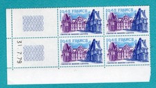 1979  Maisons Laffitte N° 2064 bloc de 4 coin daté Neuf★★ 1er Choix