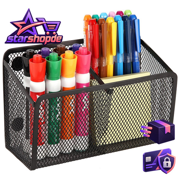 Magnetischer Stifthalter Extra Stark FüR Whiteboard KüHlschrank SchließFach-image