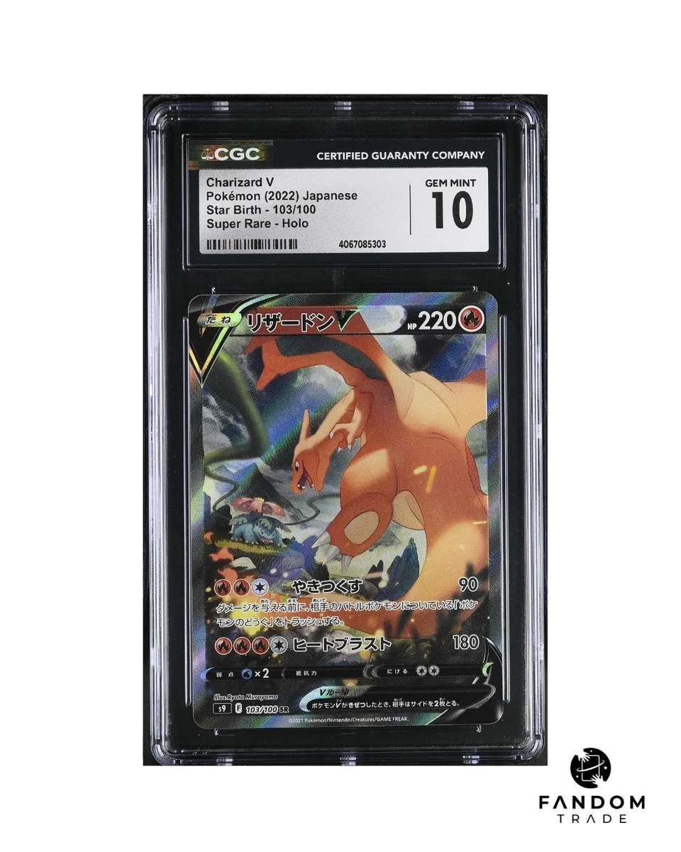 Collectible Individual Grade 10 Charizard Pokémon TCG Card Games