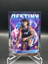 Devin Carter 2024-25 Topps Chrome Destiny Insert #D-10 Kings RC