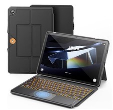 INFILAND Keyboard With Case for Samsung Galaxy Tab A11 /A9 5G 7-Color Backlight