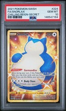 2021 POKEMON SWORD & SHIELD CHILLING REIGN SECRET #224 FULL ART/SNORLAX PSA 10 on eBay