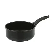 Mainstays 2 qt Non-Stick Aluminum Saucepan, Black