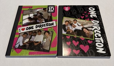 2013 One Direction 1D Composition Notebook X 2 Harry Liam Zayn Louis Niall