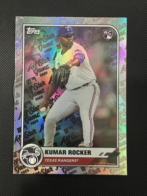 2025 Topps All Star Game #39 Kumar Rocker Holo Foil Silver SP Rangers RC