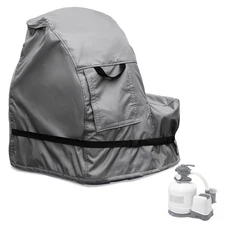 Sand Filter Pump Cover,Waterproof Anti-UV Pool Pump Sand Filter Winter Cover,...