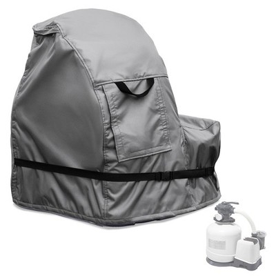 Sandfilter-Abdeckung 55x50x62 Cm – Wasserdichte Schutzhülle Aus 420D Oxford Für Poolpumpen