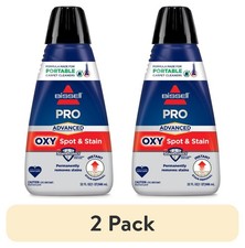  2 pack BISSELL 32oz StainProtect  Oxy Fresh Scent Tough Stain Remover C/U/A