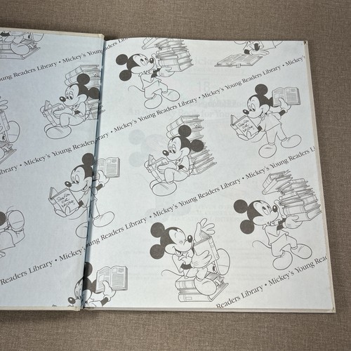 Mickey's Young Readers Library Volume 18 Word Fun 1990 Disney Hardcover Book - Picture 4 of 9