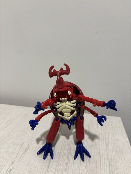 DIGIMON (Vintage 1999) KABUTERIMON MEGAKABUTERIMON 6" Divolving Evolution RARE