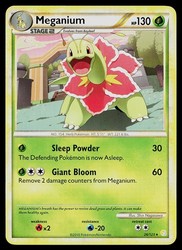 Meganium 26/123 HeartGold & SoulSilver Rare