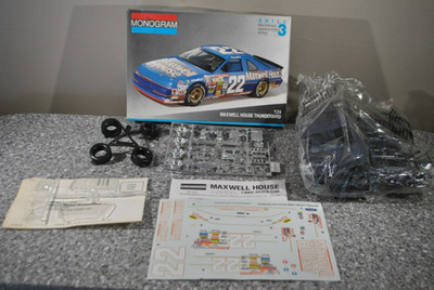 1991 Monogram Sterling Maxwell Ford Thunderbird 1:24 #2942 Sealed Contents