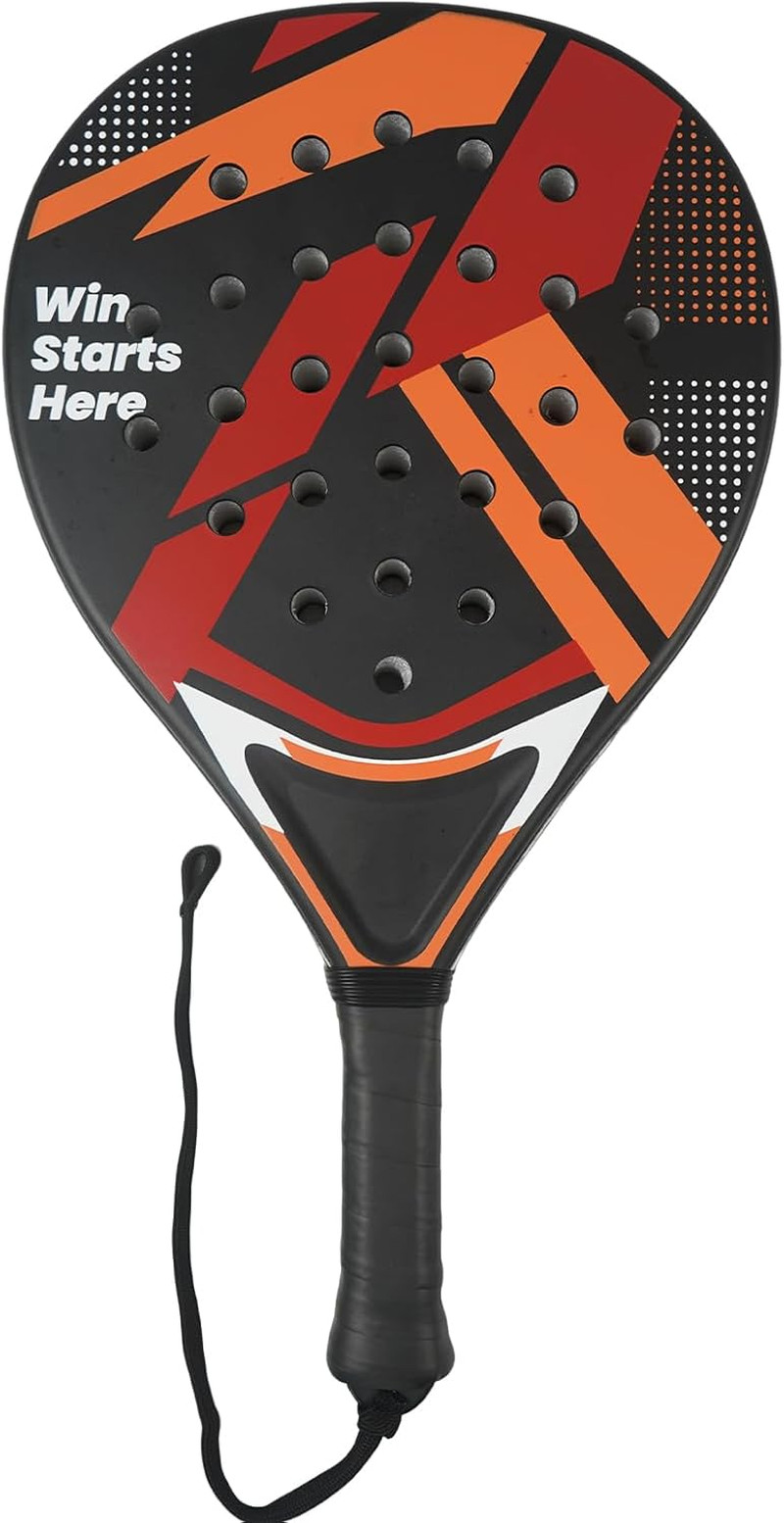 Lightweight Padel Racket - ABS Surface & EVA Foam Core, Paddle Tennis Racquet fo