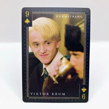 Viktor Krum Harry Potter × Tully's Coffee Playing Card 9 Club Japan Limited F/S