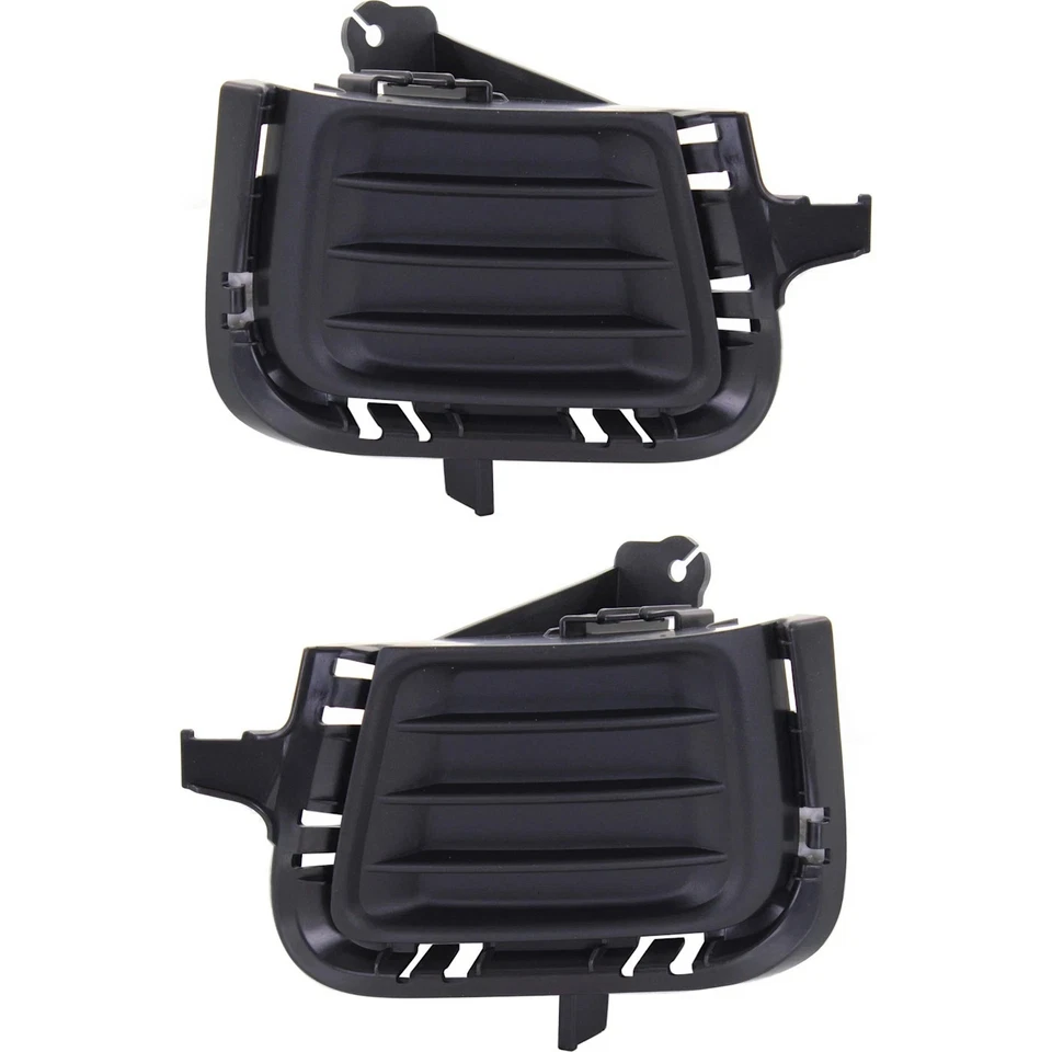 Front Fog Lights Cover Textured Left & Right Side For 2012-2014 Toyota Prius C Foto 4 de 4