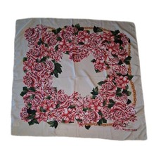Anne Klein Flowers Printed Square Scarf Silky